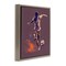 Stupell Industries Winning Goal Abstract Athlete Framed Floater Canvas Wall Art Design by Lazar Studio
